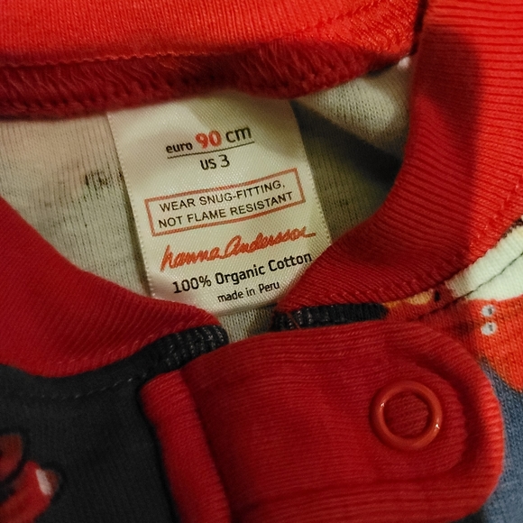 Hanna Andersson Christmas Pajamas 90 - Picture 3 of 6